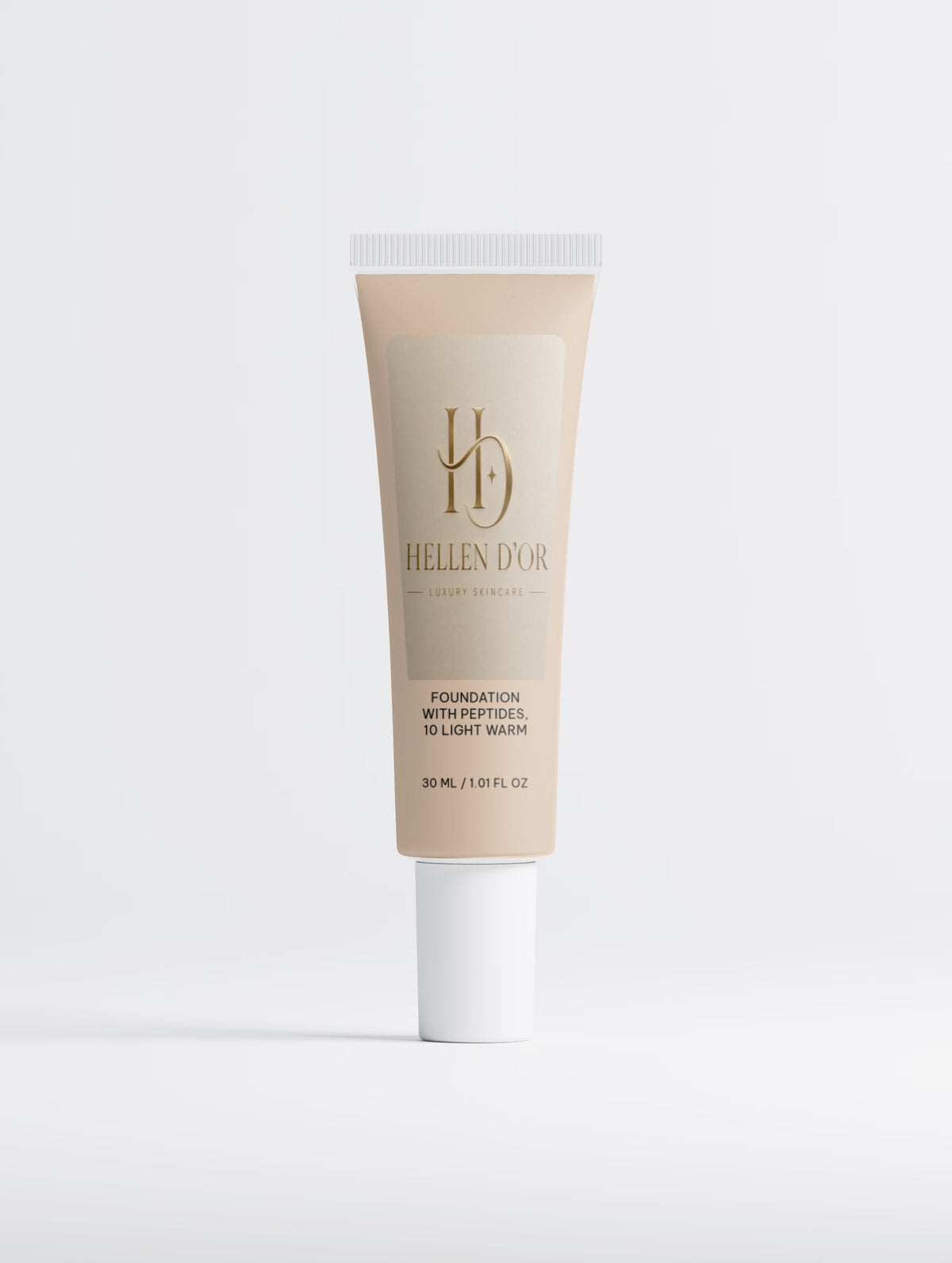 Foundation with Peptides, 10 Light Warm